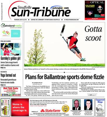 Stouffville Sun-Tribune (Stouffville, ON), 30 Jul 2015