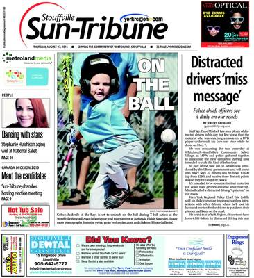 Stouffville Sun-Tribune (Stouffville, ON), 27 Aug 2015