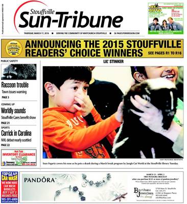 Stouffville Sun-Tribune (Stouffville, ON), 17 Mar 2016