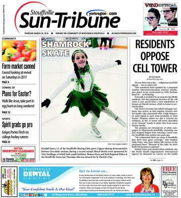 Stouffville Sun-Tribune (Stouffville, ON), 24 Mar 2016