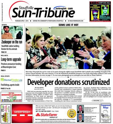 Stouffville Sun-Tribune (Stouffville, ON), 7 Apr 2016