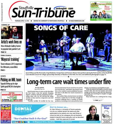 Stouffville Sun-Tribune (Stouffville, ON), 14 Apr 2016