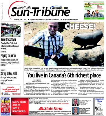 Stouffville Sun-Tribune (Stouffville, ON), 9 Jun 2016