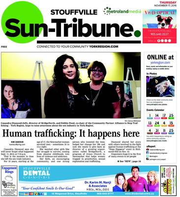 Stouffville Sun-Tribune (Stouffville, ON), 17 Nov 2016