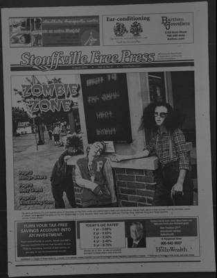Stouffville Free Press (Stouffville Ontario: Stouffville Free Press Inc.), 1 Aug 2014