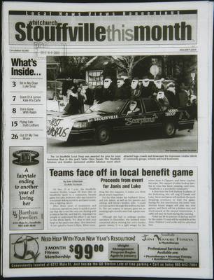 Whitchurch-Stouffville This Month (Stouffville Ontario: Star Marketing (1460912 Ontario Inc), 2001), 1 Jan 2004