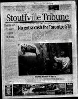 Stouffville Tribune (Stouffville, ON), April 22, 2000
