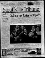 Stouffville Tribune (Stouffville, ON), May 13, 2000