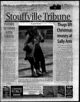 Stouffville Tribune (Stouffville, ON), December 9, 2000