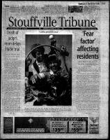 Stouffville Tribune (Stouffville, ON), October 25, 2001