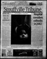 Stouffville Tribune (Stouffville, ON), December 22, 2001