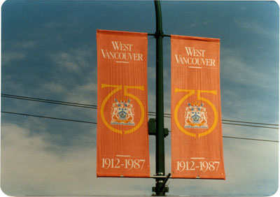 Banners for 75th Anniversary