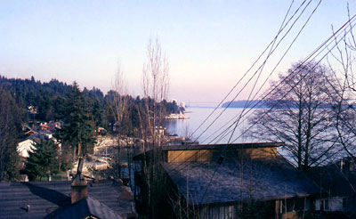 Lions Gate & First Narrows from West Bay