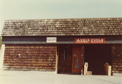 Alley View of Happy Girl Hair Fashion/Axel's Cycle