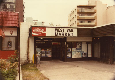 West Van. Market