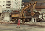 Demolition of Standard Service Station