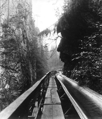 Capilano Canyon Log Flume