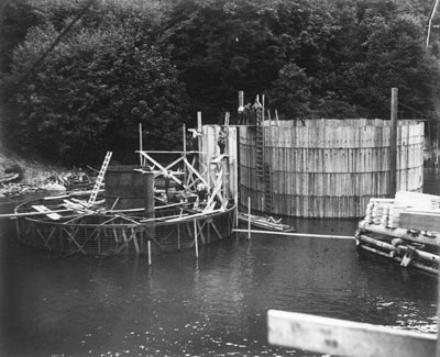 Lions Gate Bridge Construction