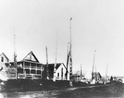 Houses and Totem Poles