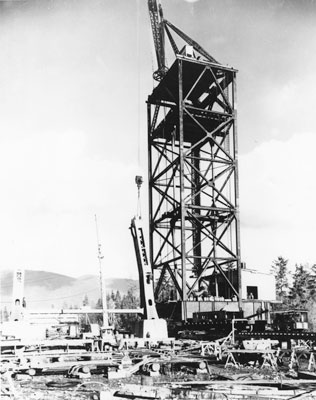 Lions Gate Bridge Construction