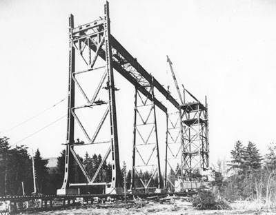 Lions Gate Bridge Construction