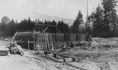 Lions Gate Bridge Construction