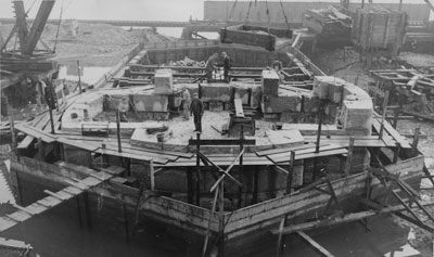 Lions Gate Bridge Construction