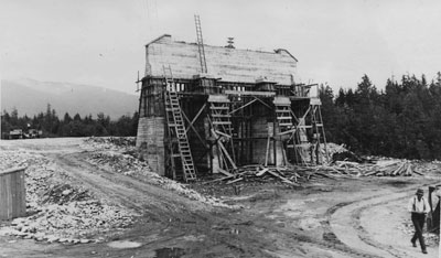 Lions Gate Bridge Construction