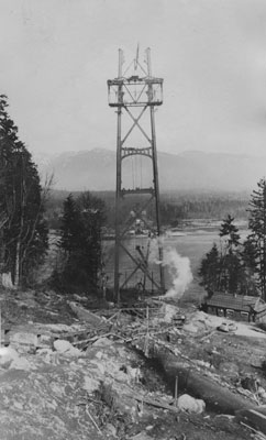 Lions Gate Bridge Construction