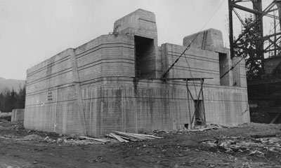 Lions Gate Bridge Construction