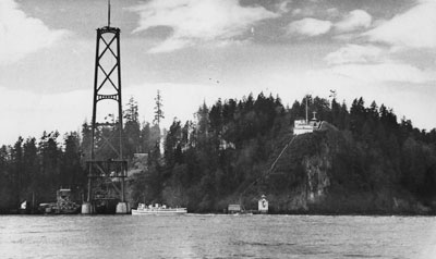 Lions Gate Bridge Construction