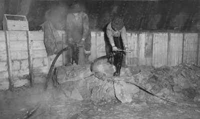 Lions Gate Bridge Construction