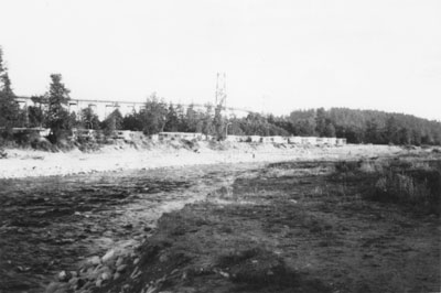 Mouth of Capilano River and Trailer Park