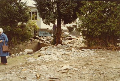 Creek at 18th Street (Damage to Culvert)