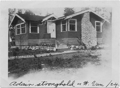 House on East Bank of Capilano River