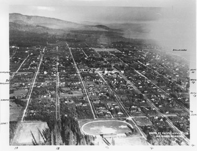 Aerial Photo of North Vancouver