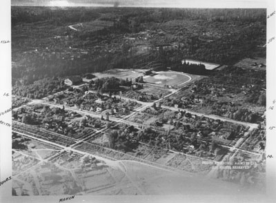 Aerial Photo of North Vancouver