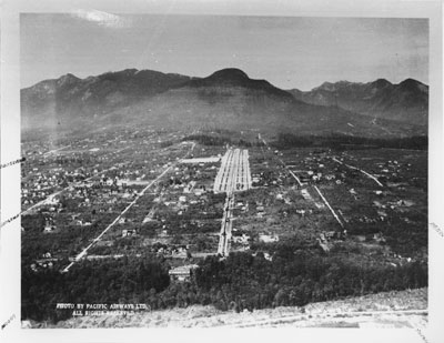 Aerial Photo of North Vancouver