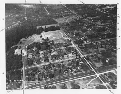 Aerial Photo of North Vancouver