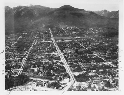 Aerial Photo of North Vancouver