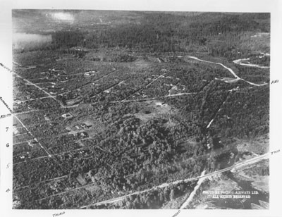 Aerial Photo of North Vancouver