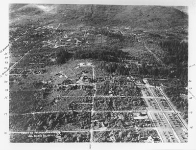 Aerial Photo of North Vancouver