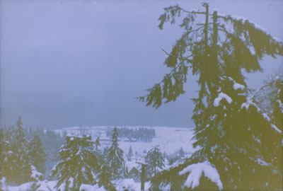 View from Sentinel Hill of Snow at Ambleside