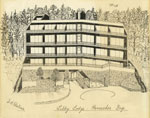 Sketch of Libby Lodge