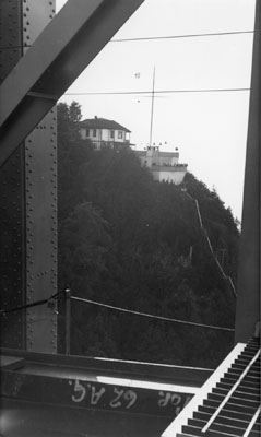 Lions Gate Bridge Under Construction