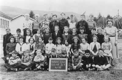 Hollyburn School Grade II & III Class (1952)