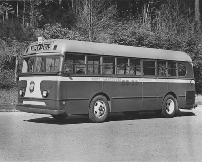 West Vancouver Municipal Transportation Bus