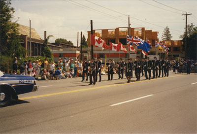 West Vancouver Community Day Parade (Colour Party)