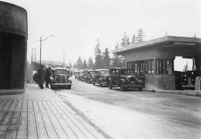 Lions Gate Bridge Toll Booth