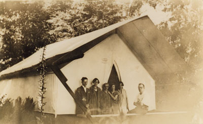 Tent Cabin on Clements Property